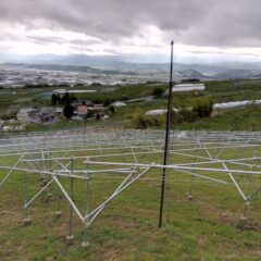 ぶどう棚の建て方